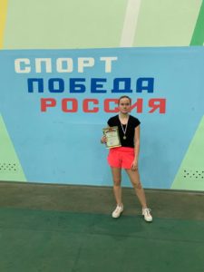 Алёхина Александра победитель в турнире РТТ